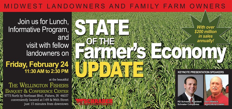STATE OF THE FARMER'S ECONOMY UPDATE - INDIANA
